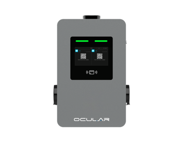 Ocular IQ Dual Commercial | 7/22kW x 2 | Socket | EVSE NZ