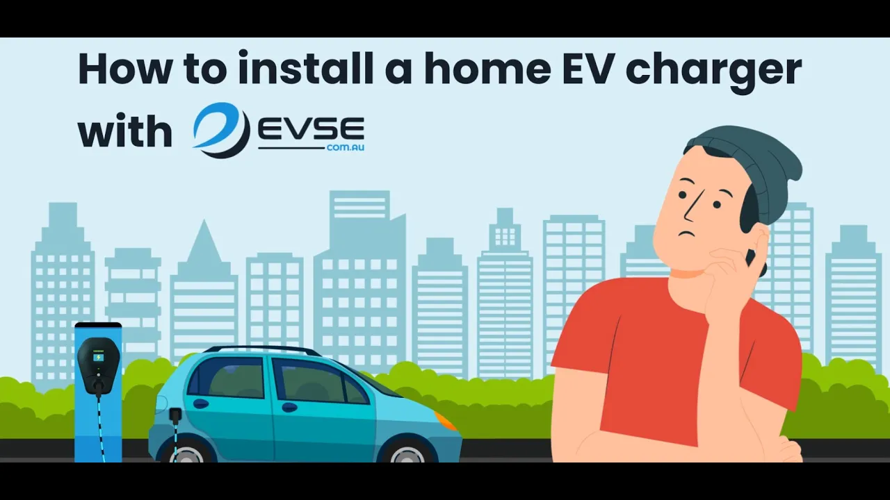 How to install a home EV Charger | Home electric car charging station Image