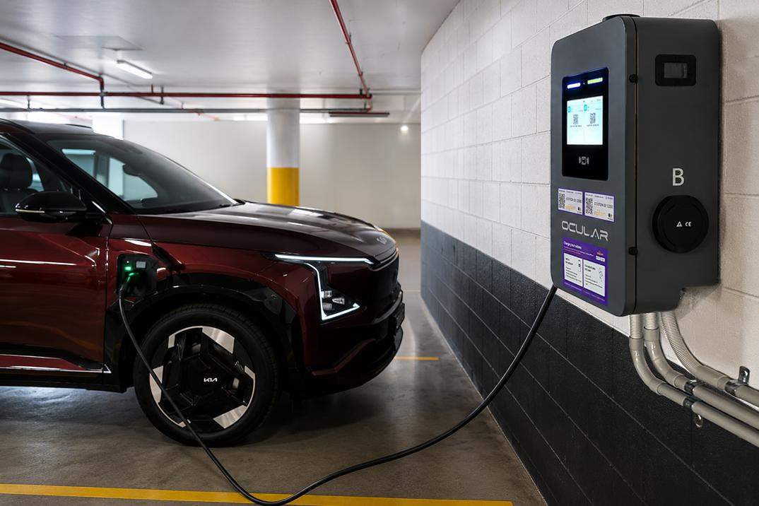 Ocular IQ Dual Commercial | 7/22kW x 2 | Socket | EVSE NZ