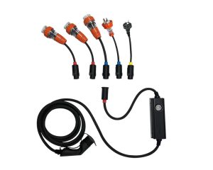 KWIK Portable Type 2 Charger | w/ Adaptable Tails | 16.5 kW