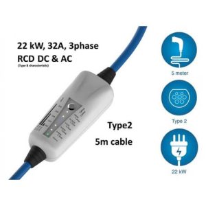 Type 2 Portable Ev Charging